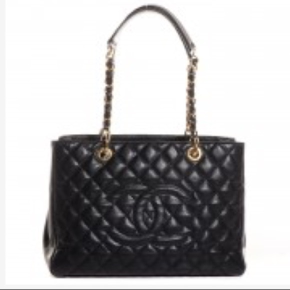 Chanel GST Caviar Shopping Tote Black - Picture 7 of 7